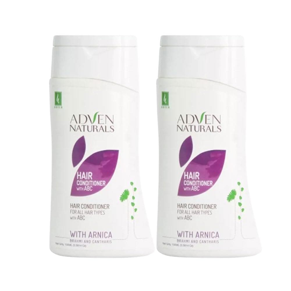ADVEN NATURALS HAIR CONDITIONER WITH ABC(ARNICA, BRAHMI & CANTHARIS) 100ML x2