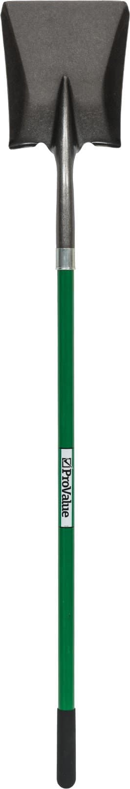 Seymour Midwest SV-LS81 Shovel Square Point 43 in. Fiberglass Handle