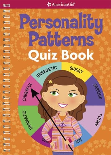 Personality Patterns Quiz Book (American Girl) Spiral-bound – September 3, 2013