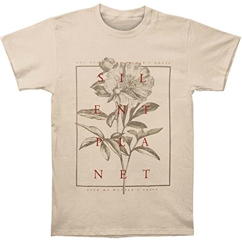 Silent Planet Men's Flower Grave T-Shirt X-Large White