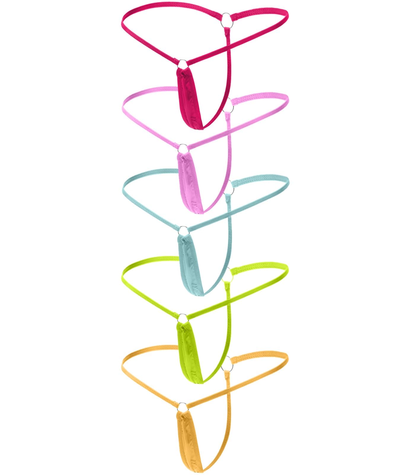 ETAOLINEWomen's Low Rise Sexy Underwear Y-Back G-string Lingerie Thong Panty