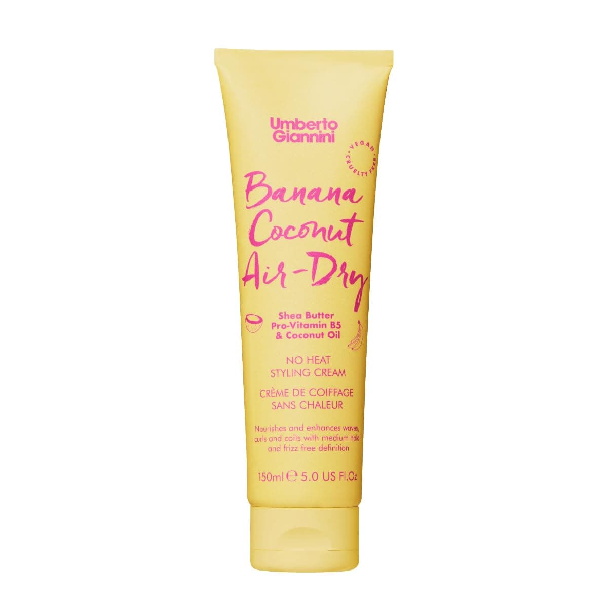Umberto Giannini - Banana Coconut Air-Dry Cream - 150 ml