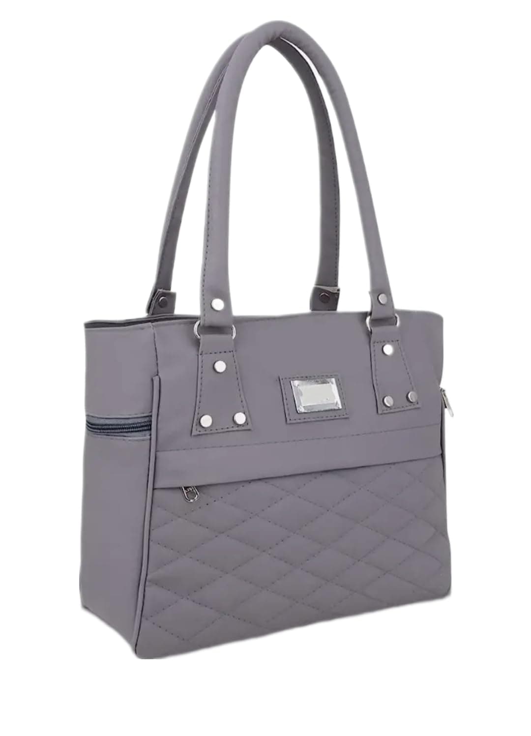 Womens's PU Leather hand bags, hand held bag Queen Collection simple and sober (HB-2)