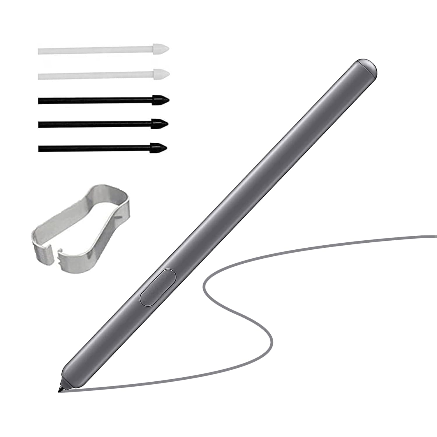 LiXiongBao Galaxy Tab S6 Stylus Pen Replacement for Samsung Galaxy Tab S6 -T860 T860 T865 T867 S6 Lite (Without Bluetooth) Stylus Touch S Pen (Mountain Gray)