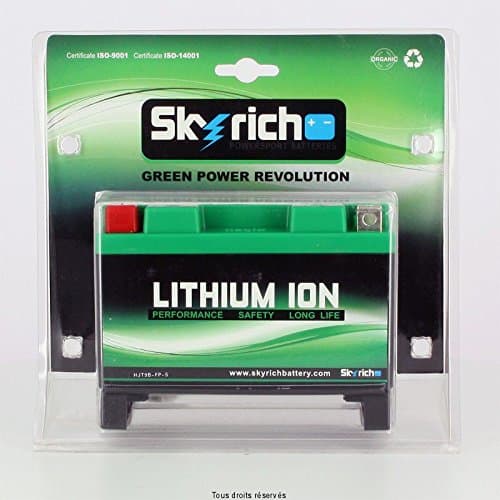 Electhium - Motorcycle battery LiFePO4 YT7B-BS / YT9B-BS UN38.3 12V 3Ah