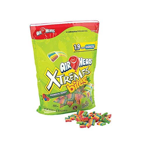 Fun Express - Airheads Xtremes Bites Bulk Bag - Edibles - Soft & Chewy Candy - Taffy & Marshmallow - 1 Piece