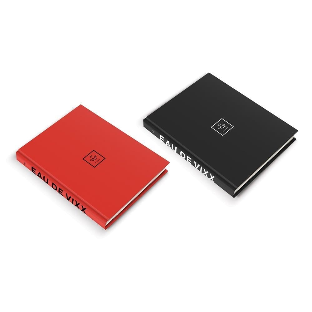 JellyFish Entertainment VIXX - EAU DE VIXX (Vol.3) [Red+Black ver. Set] 2CD+Photobook+Postcard+Photocard+Scent Guarantee Card+2Folded Poster