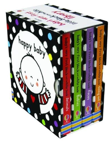 Baby's Very First Little Black and White Library Board book – Picture Book, January 1, 2012