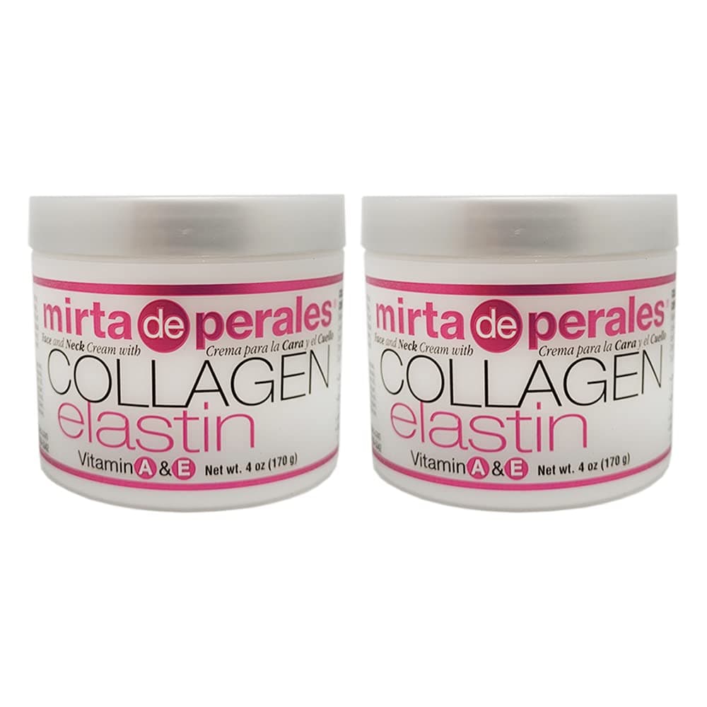 Mirta de Perales Collagen Elastin Cream, 4 oz (Pack of 2)