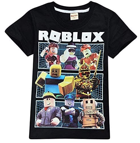 kkxiu Toy Box Treasures Roblox Boys Cotton T-Shirt Suitable children