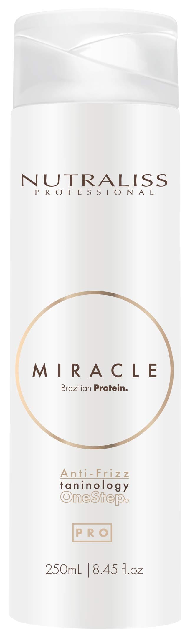 Protein Formaldehyde Free OneStep Keratin - Plant-Based, Natural Cream for Wavy Curly Hair - Unscented - Straightens and smooths hair, reduces frizz for long-lasting results (250 mL)