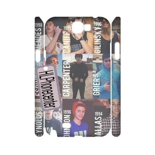 Customized Durable Case for Samsung Galaxy Note 2 N7100 3D, Magcon Phone Case - HL-6629366