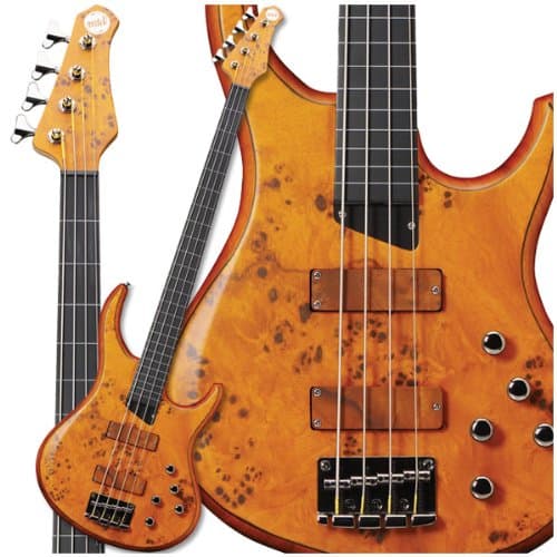 MTD Kingston "The Z" Bass Guitar (4 String, Rosewood/Natural)
