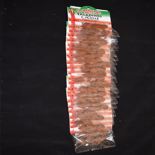 Salted Plums W/chili (Saladitos C/chile 24pc 1/4 Oz Each Bag 10-oz pack