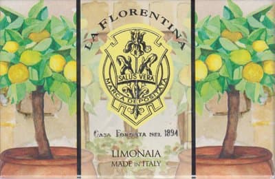 La Florentina Tuscany Lemon House Luxury Single Soap 10.5 Oz. from Italy