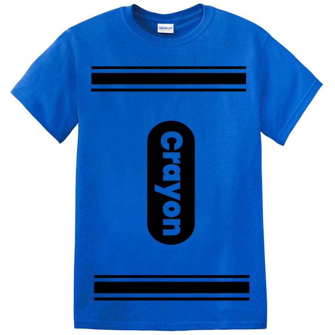 Crayon Tshirt Halloween Costume for Men Women Adult Size | Funny Cool Shirt idea | Graphic tee