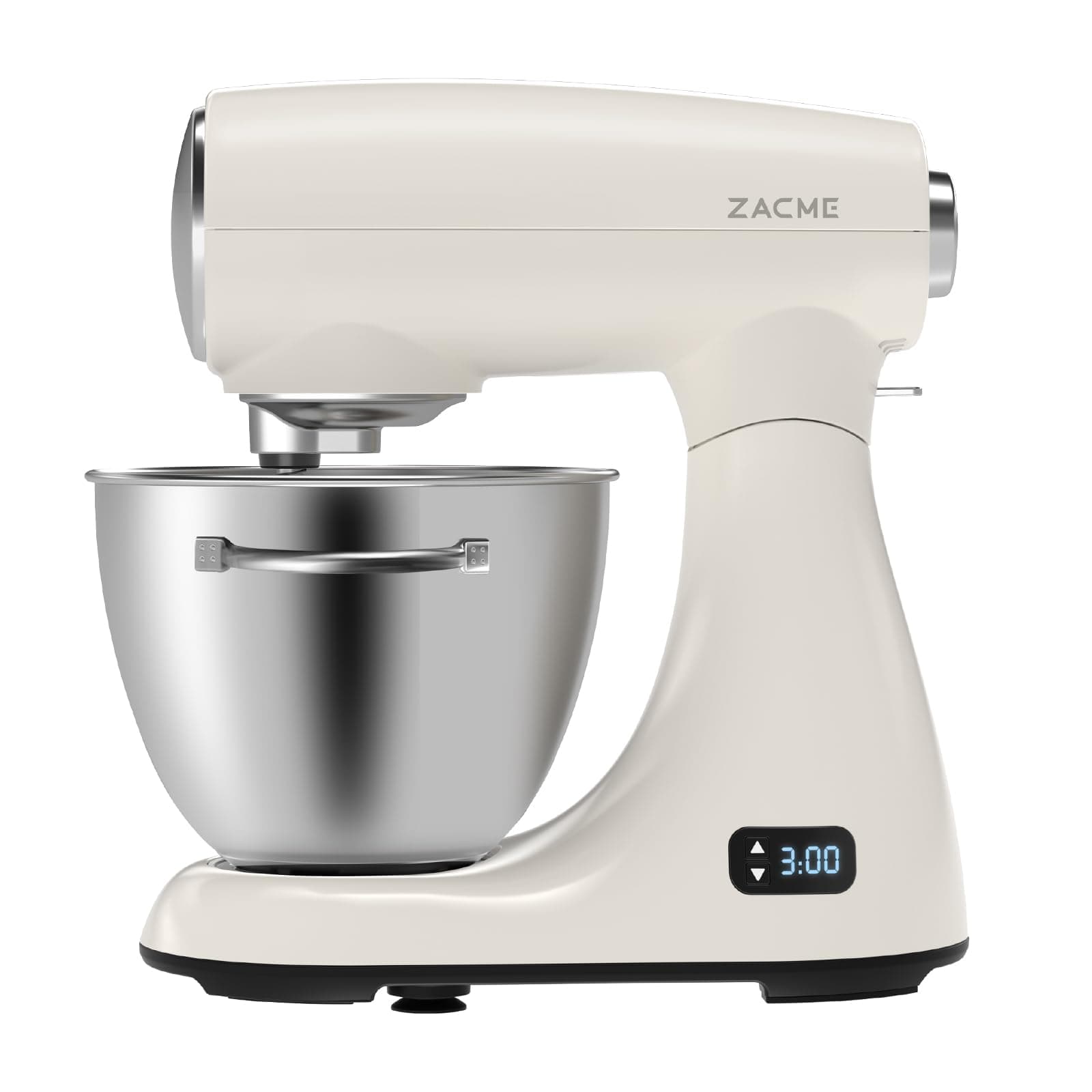 ZACME - Stand Mixer, 8 Speed, Kitchen Stand Mixer with 5.5 Quart Stainless Steel Bowl, 600W Tilt-Head Kitchen Food Mixers with Hook