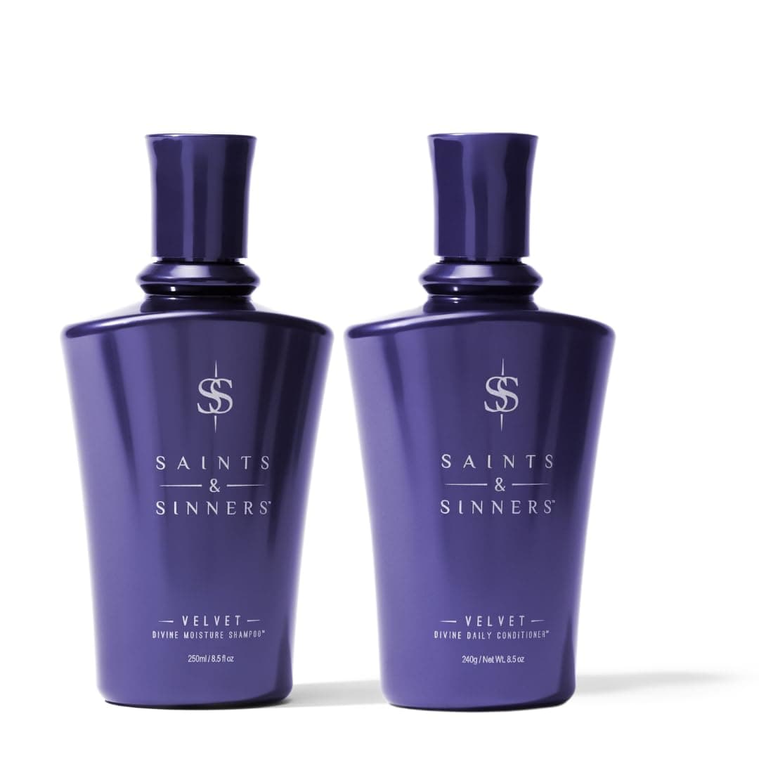 Saints & Sinners Velvet Duo (250ml) for Dry, Damaged, Color Treated Hair