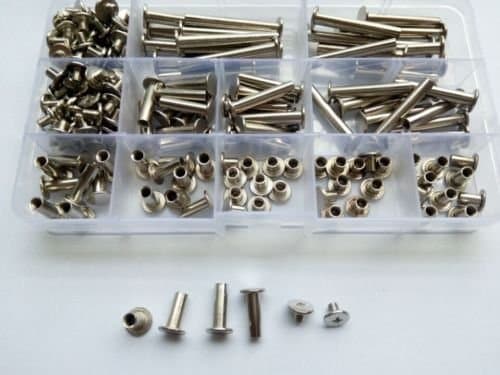 200pcs M5 male to female rivets screws docking screw connection rivet 5mm-35mm Assortment