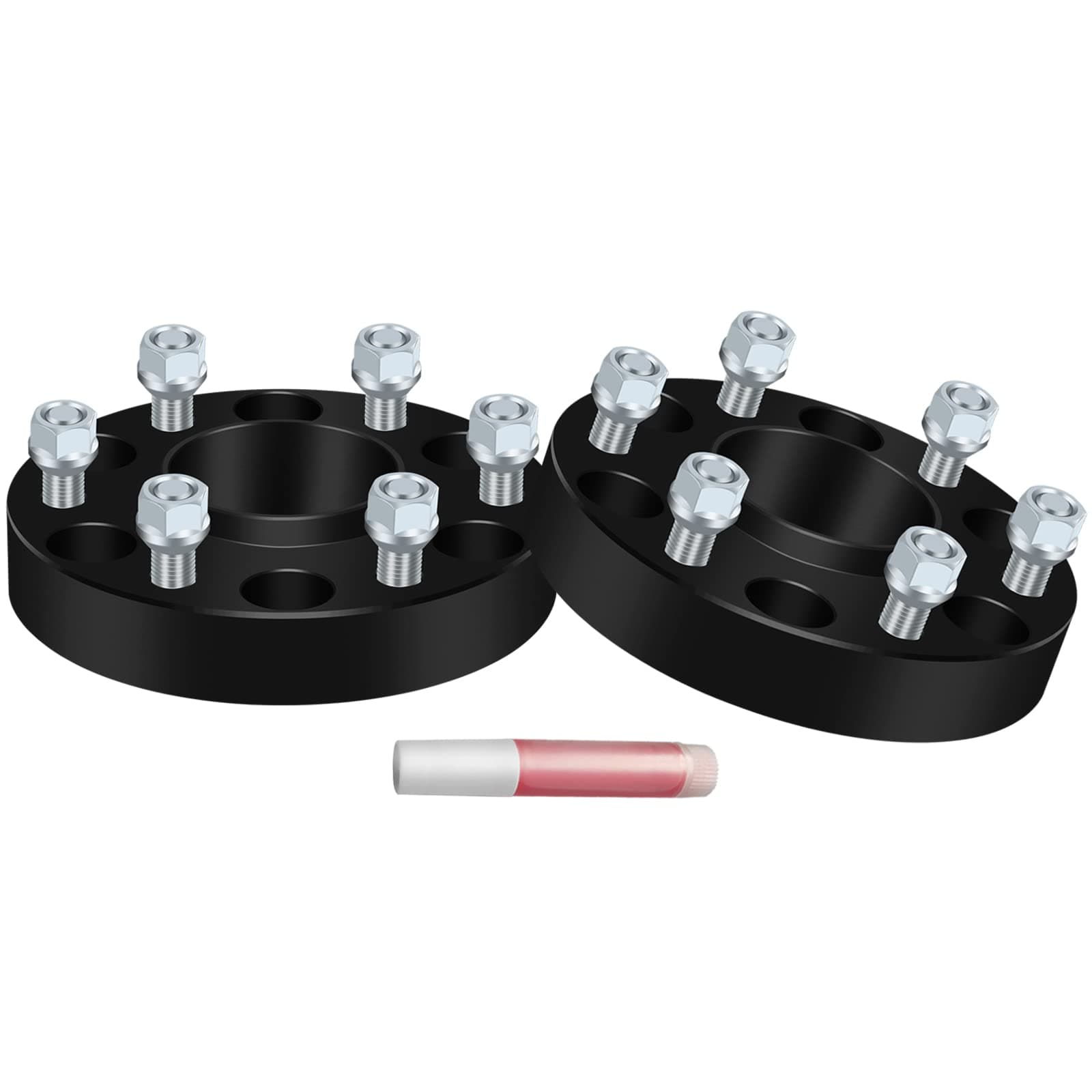 6x5.5 to 6x139.7 Wheel Spacers for Chevy Silverado 1500, Avalanche, Blazer, Express, for GMC Savana 1500, Sierra 1500, Yukon XL, for Cadillac Escalade, 1.25" Adapters 14x1.5 Studs 78.1mm CB