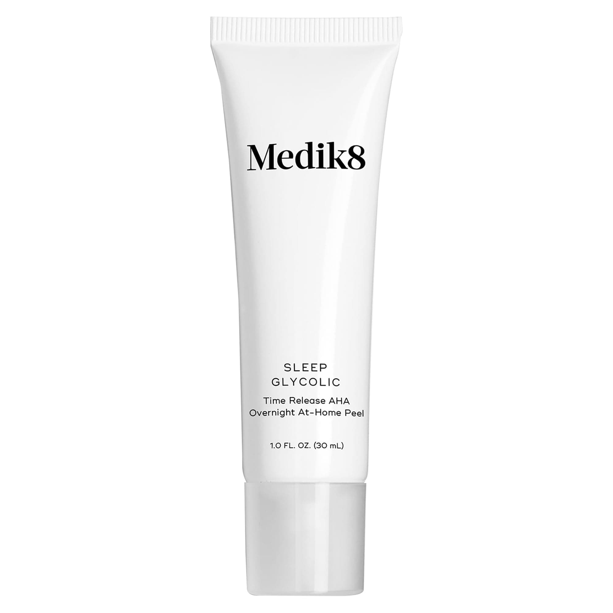 Sleep Glycolic - Exfoliating Glycolic Acid At Home Face Peel - Night Cream for Face - Night Peel with Glycerin and Korean Clover - 1.0 oz