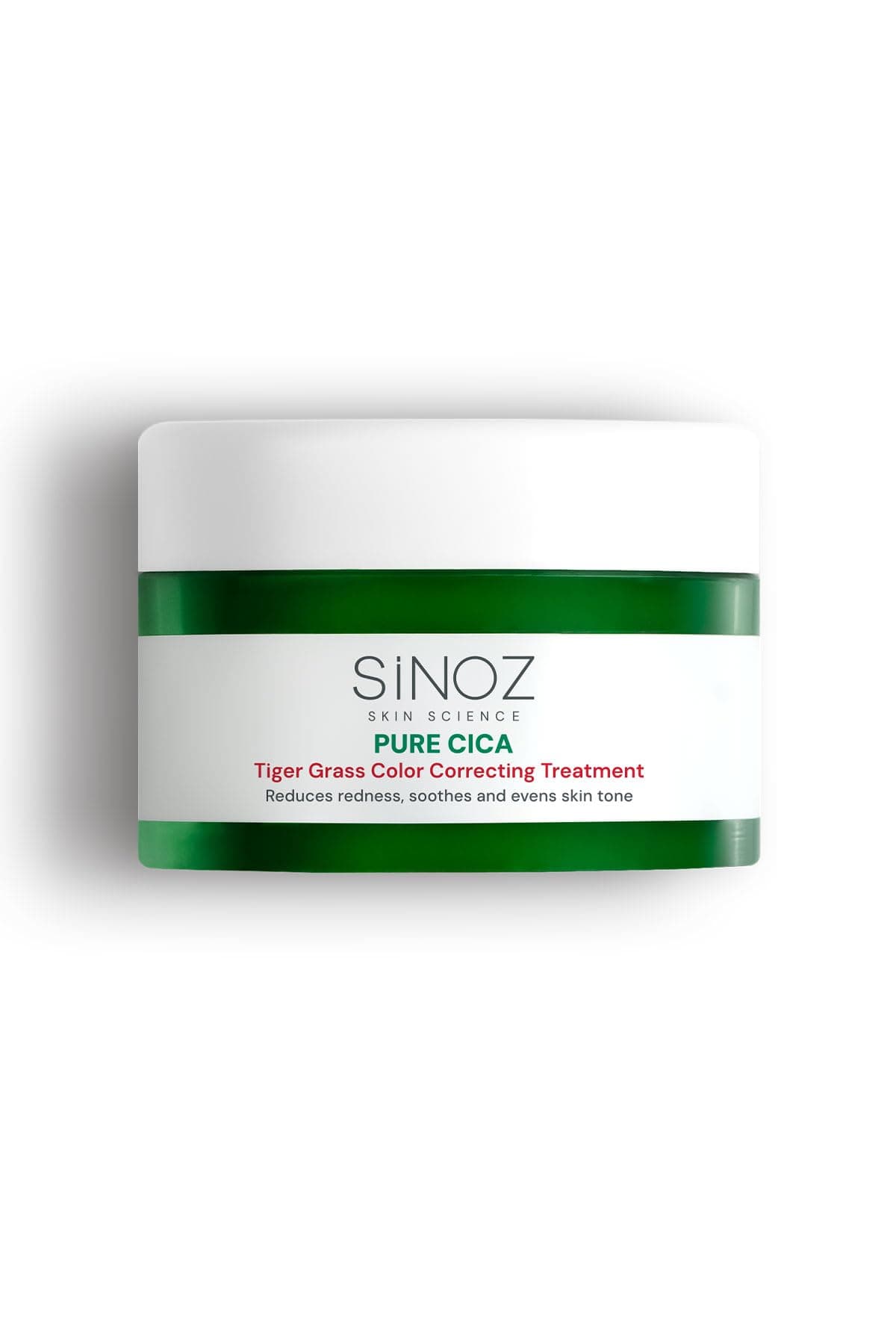 Sinoz Pure Cica Tiger Grass Color Correcting Repair Cream – 15ml