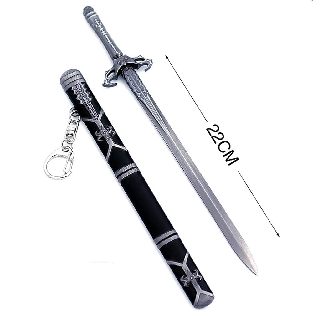 The Untamed Grandmaster of Demonic Cultivation Wei Wuxian LAN Zhan Sword Model Action Figure Arts Toys Collection Gift (Xue yang)