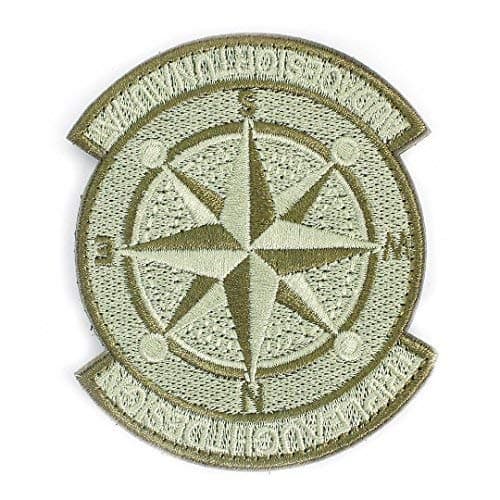 Tactical Military Morale Patch - Voted Best Quality Patches Perfect for Hats, Jackets, Backpacks, and More (Moral Compass)