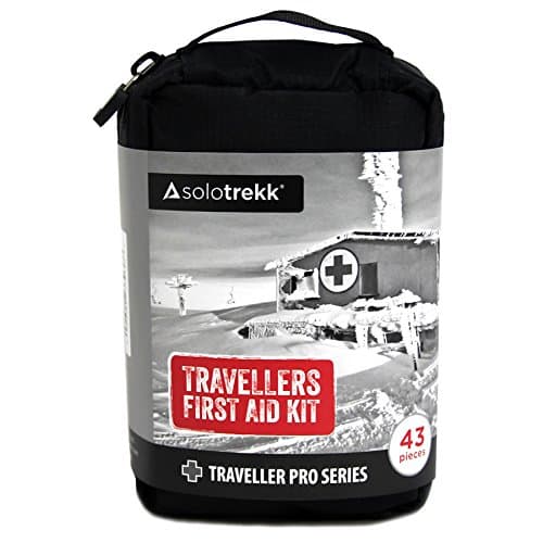 solotrekk Travellers First Aid Kit Pack for Backpacking & Gap Years
