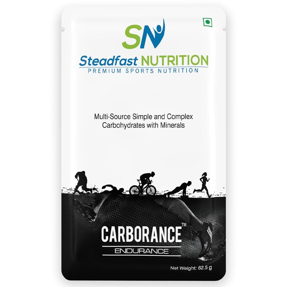 Steadfast Nutrition Carborance Multi-Source Simple and Complex Carbohydrates with Minerals (Unflavoured 30 Sachets, 1875g)