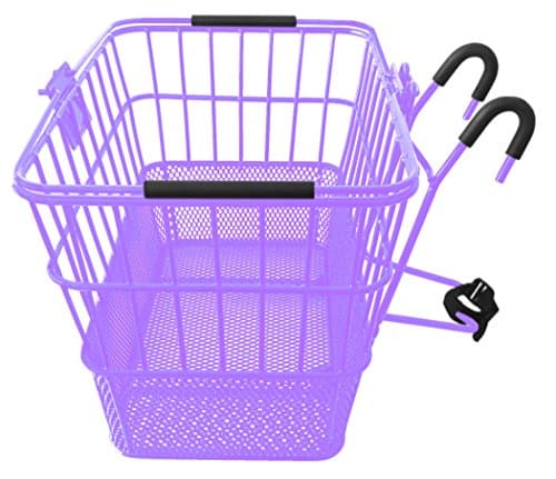 Treasure Gifts Mesh Bottom Lift-Off Basket w/Bracket, Pink