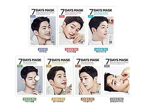 Forencos 7 Days Mask Song Joong Ki Mask Set 25ml*7pcs