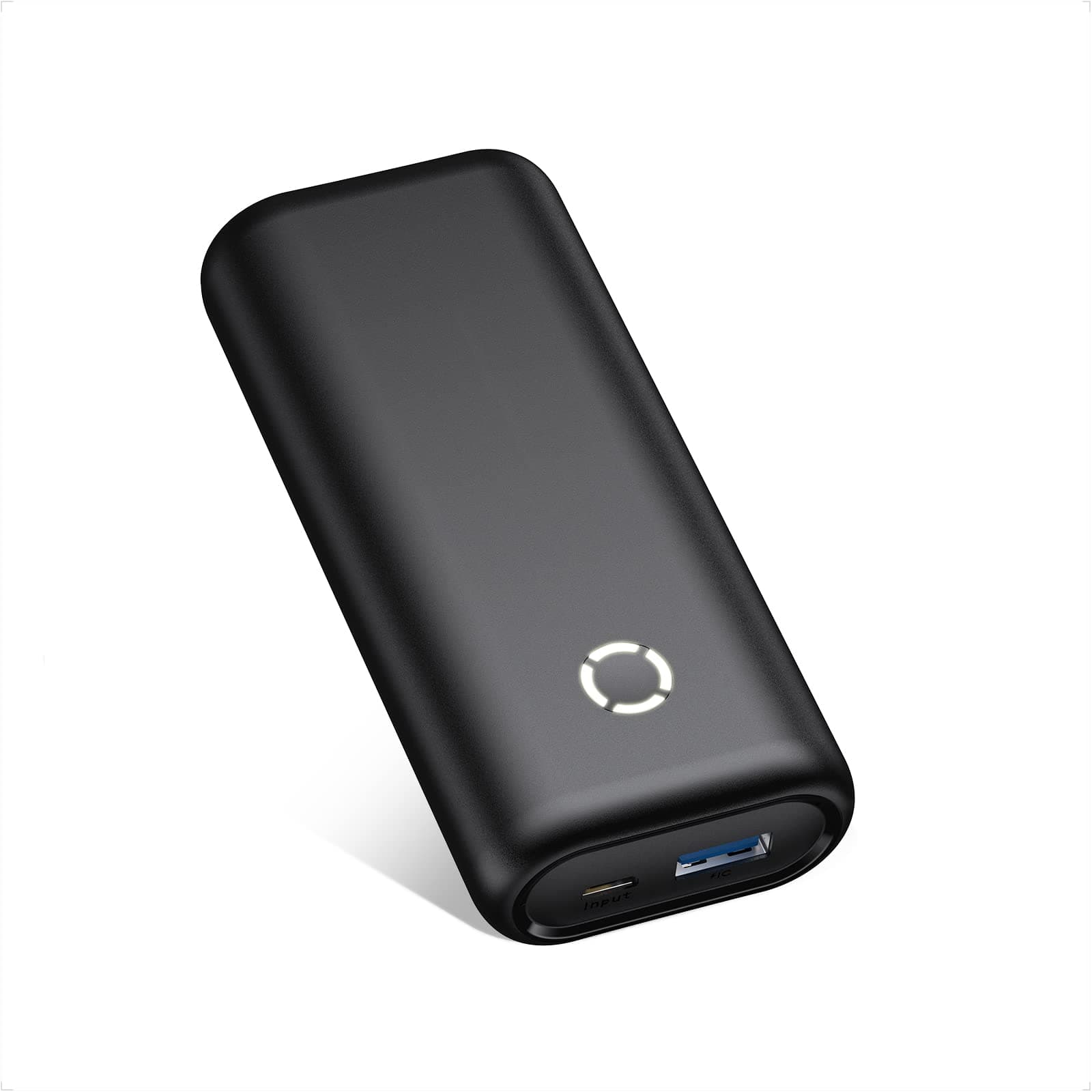 Power Bank 10000mAh, Ultra-Compact High-Speed Charging Portable Charger, Smallest and Lightest External Battery Pack Compatible with iPhone 12 11 X Samsung S10 Google LG iPad and More-Black