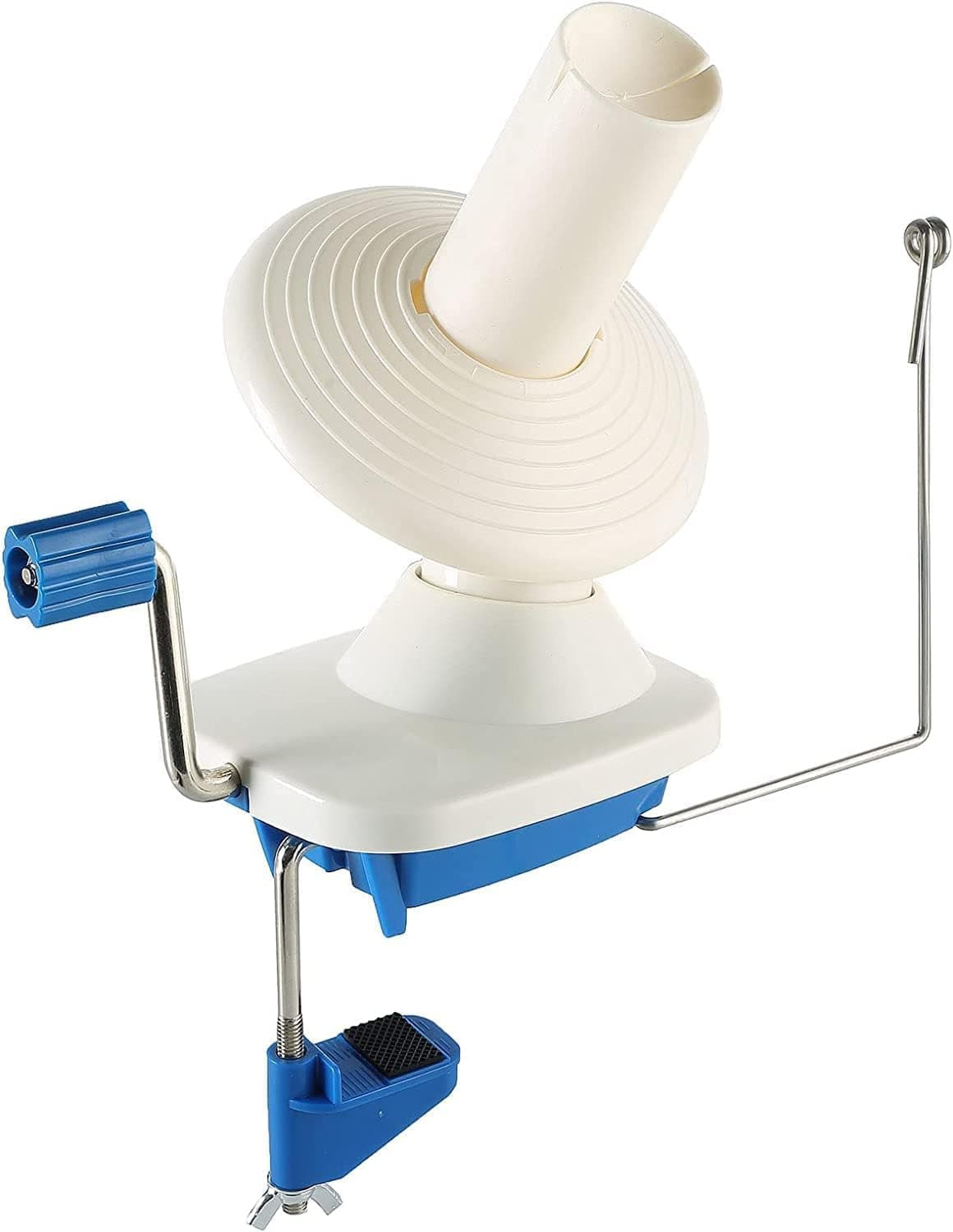 Yarn Winder, Wool Winder for Crocheting, Simple Installation Yarn Ball Winder, The Helper for Wool Collection Lovers,Needlecraft Yarn Ball Winder Hand Operated