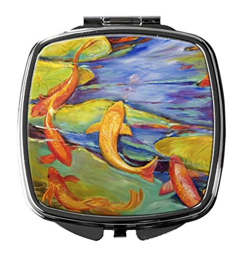 Caroline's Treasures JMK1263SCM Koi Compact Mirror, Multicolor