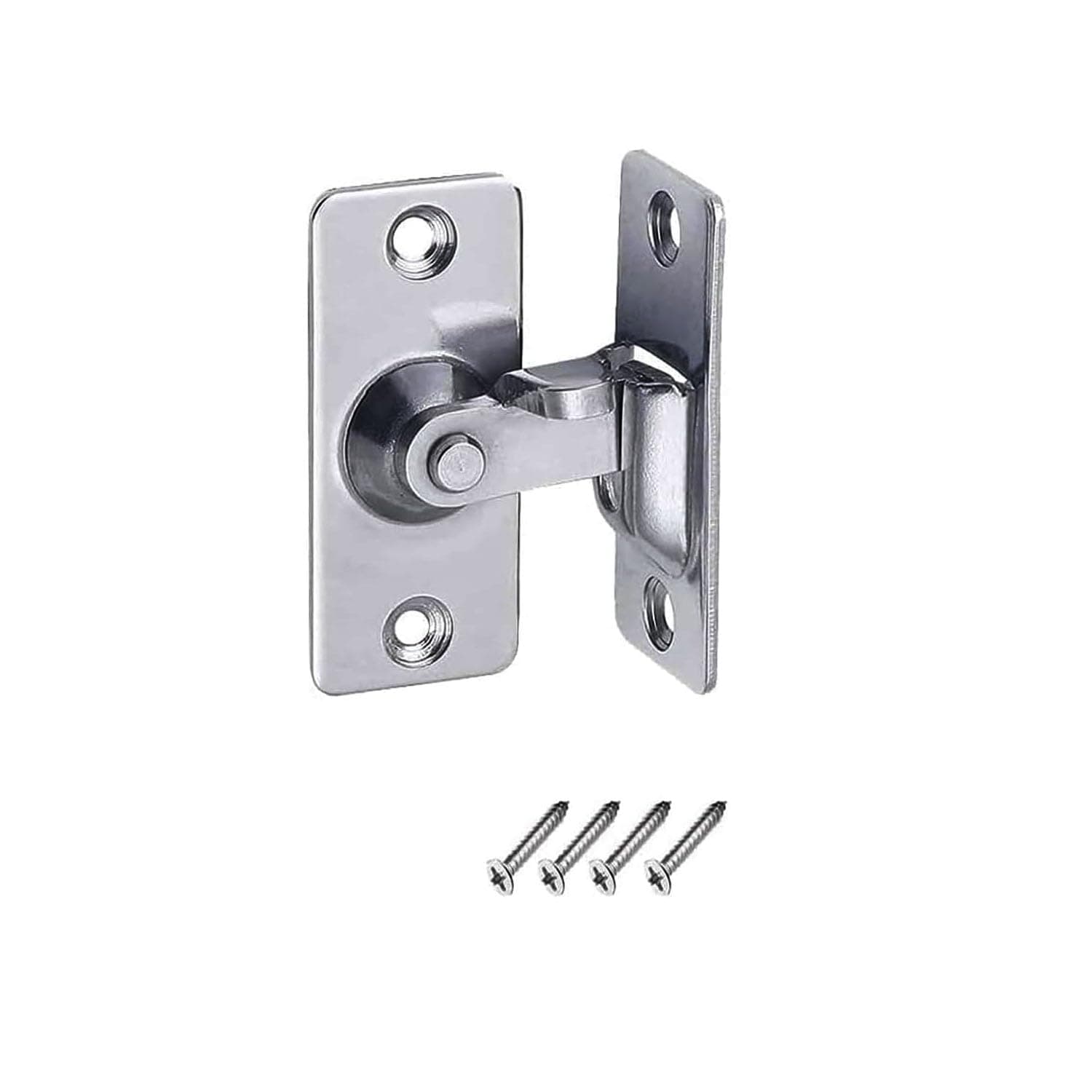 90 Degree Right Angle Door Lock Buckle Bolt for Door and Window Sliding Bar Bolt Barn Latch