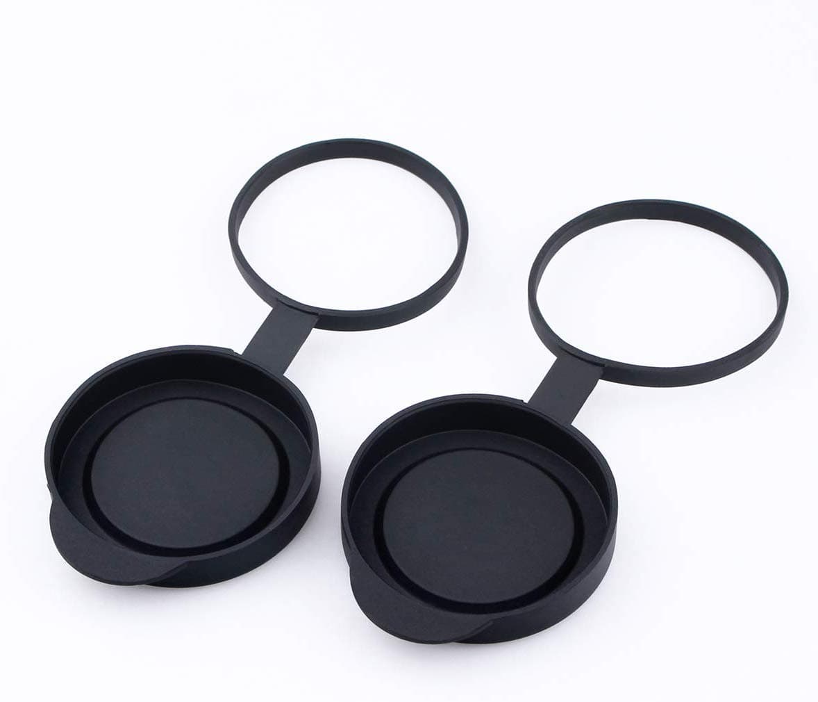 SVBONY Protective Rubber Objective Lens Caps for Fits Binoculars with Outer Diameter 52-53mm