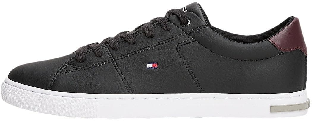 Men’s Essential Leather Detail Vulcanised Trainers