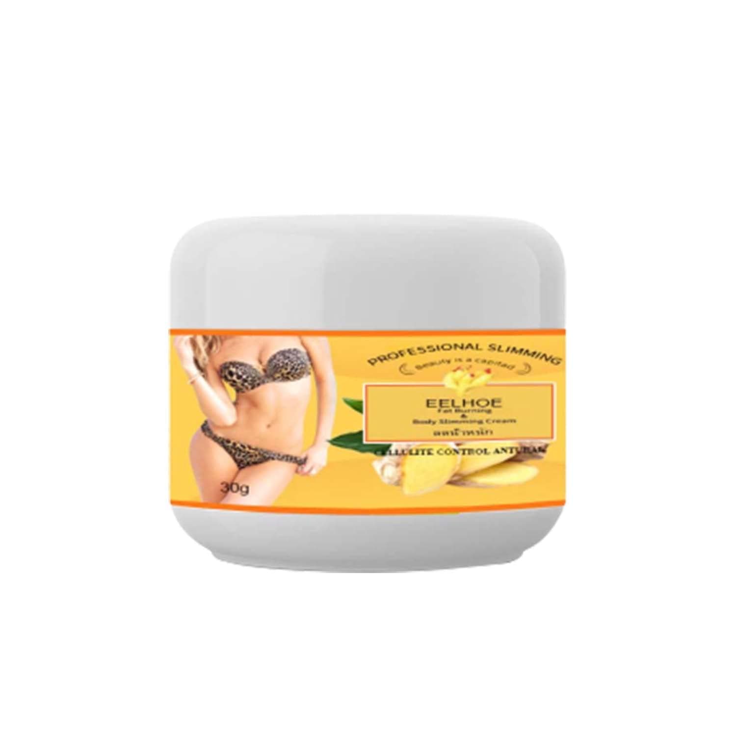 Burn Up Ginger Detox Firming Cream,Korean Burnup Ginger Detox Firming Cream,Anti-Cellulite Cream,Ginger Slimming Cream Fat Burner for Tummy,30g (30g*1)