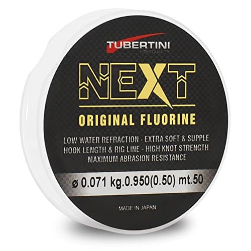 FISHING LINE MONOFILAMENT TUBERTINI NEXT FLUORINE PROCESS 50mt. 0,208mm