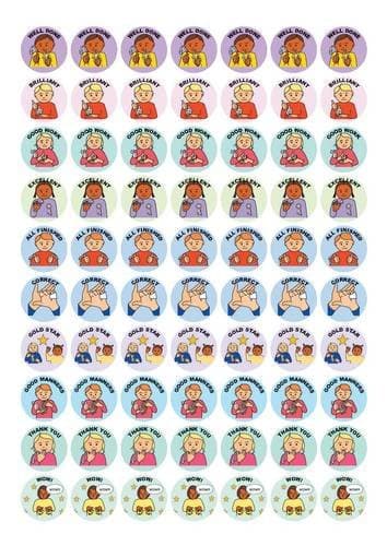 Let's Sign BSL Merit Stickers Loose Leaf – 3 Sept. 2007