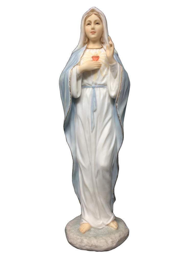 Sacred Heart of Mary Statue Veronese Collection 8.25 inch