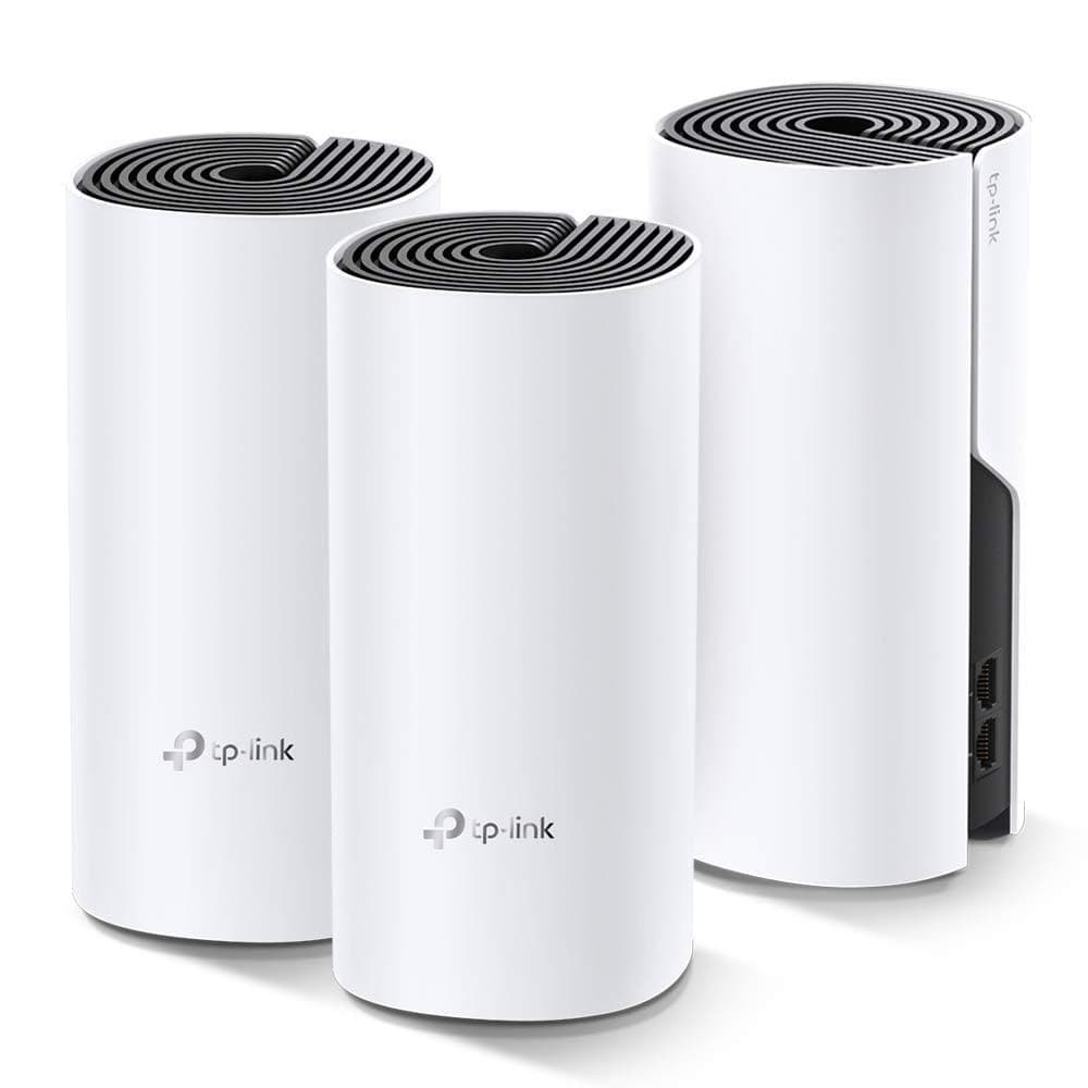 TP-Link Deco M5 AC1300 Whole Home Mesh Wi-Fi System covers 5500 square feet and 100 Devices
