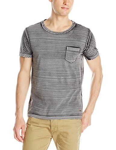 BOSS Orange Men's Tyser Handmade Stripe Pocket T-Shirt