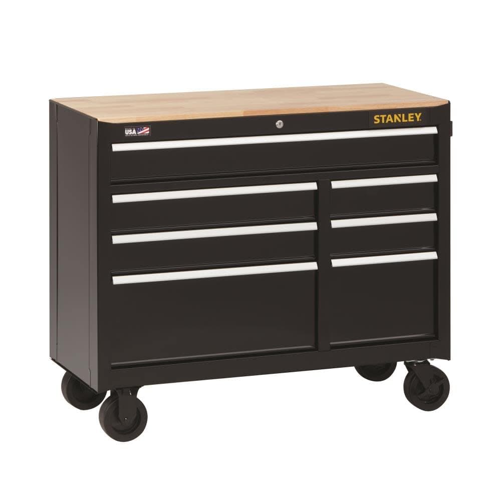 Stanley 300S 41IN 7DRW Mobile WRKBNCH-Black