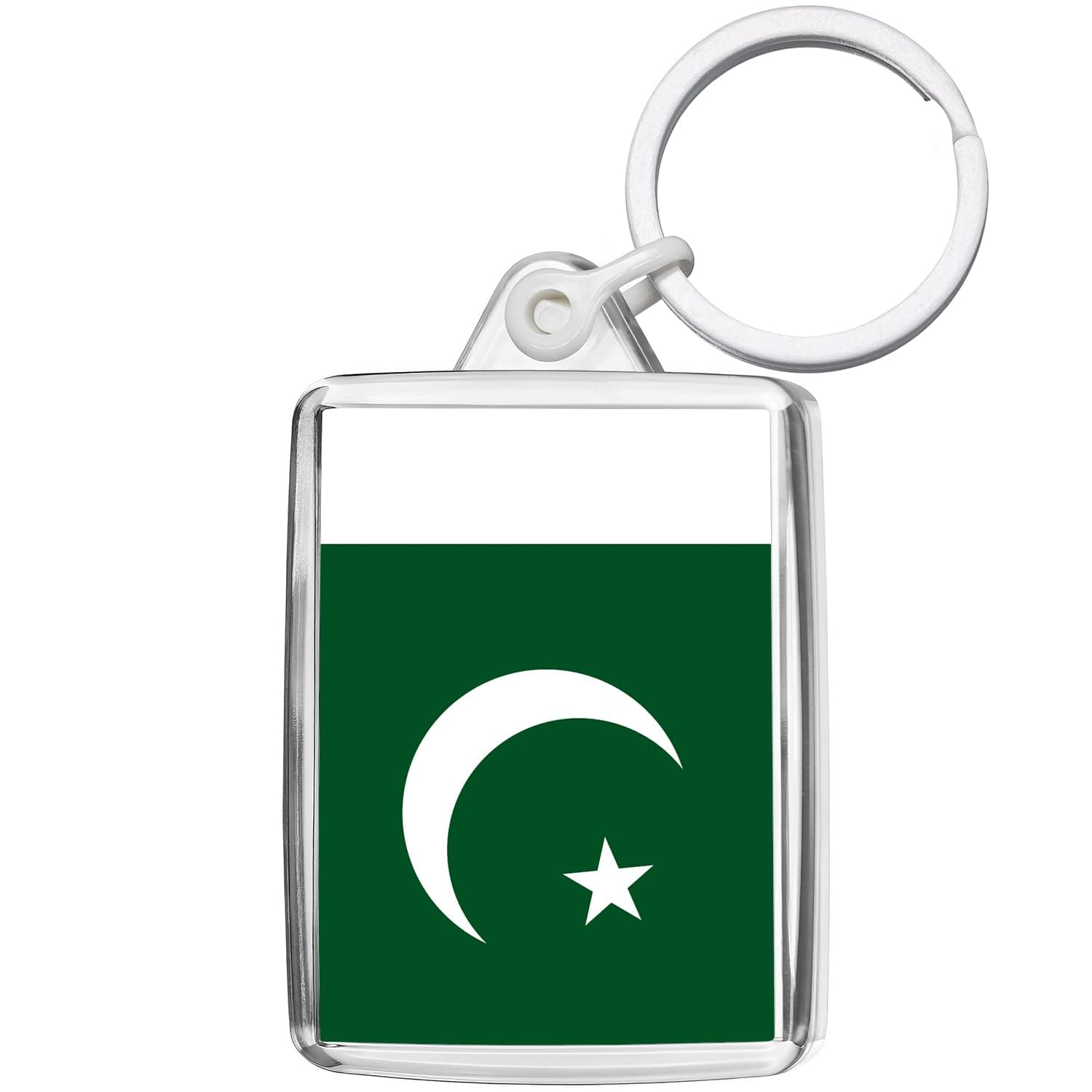 Pakistan Flag Keyring Key Fob Country Keychain Keepsake Pakistani Souvenir Gift