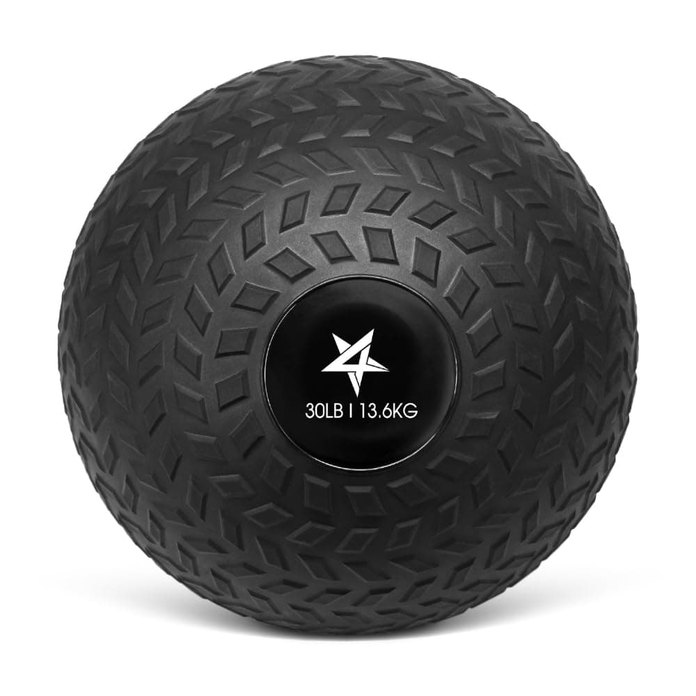 - Yes4All Slam Balls, 10-40lb Weighted Ball Weight, Durable PVC Sand Filled Workout Dynamic Slam Ball for Core Strengthen
