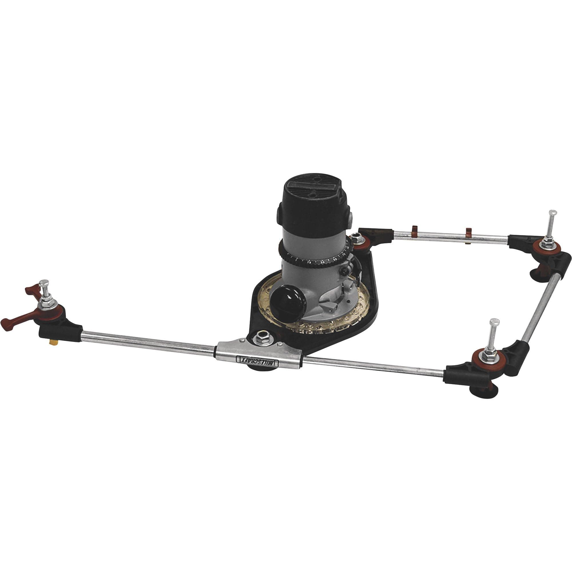 Milescraft 1221 Pantograph PRO - Complete Tracing Routing System for Custom Made Wood Signs, Black