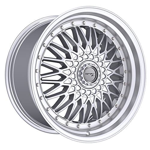 Drifz 310MS Retro 18x8 5x100/5x114.3 +40mm Silver Wheel Rim
