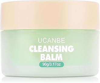 UCANBE Cleansing Balm Makeup Remover - 3.17oz, Natural Gentle, Deep Cleaning, Makeup Cleansing Balm for Waterproof Eye Face Lip Makeup, Made for All Skin Types